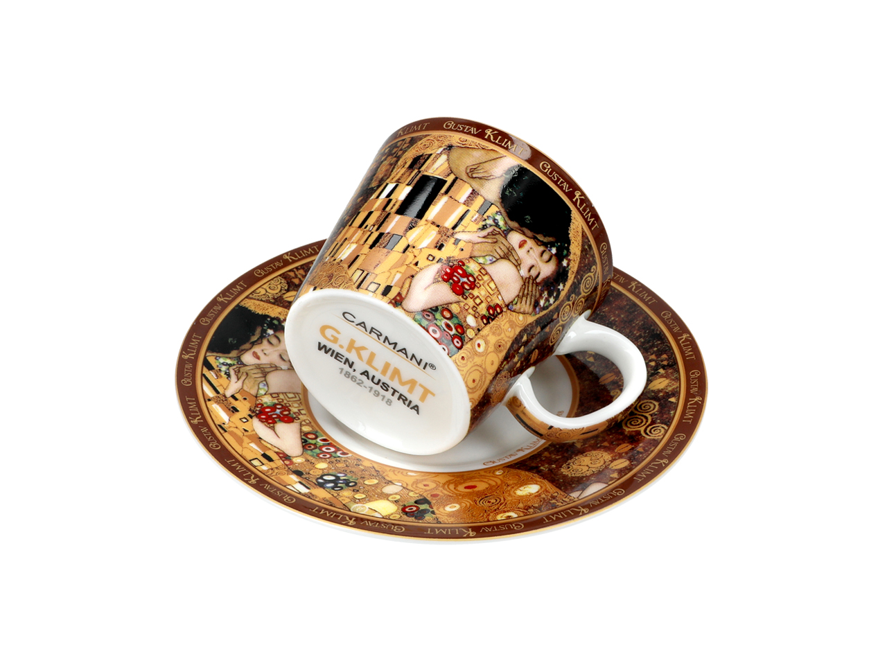 Filiżanka espresso - G. Klimt, Pocałunek (CARMANI) - obrazek 5