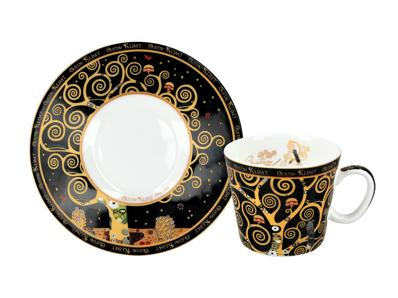 Filiżanka espresso - G. Klimt, Drzewo życia (CARMANI) - obrazek 3