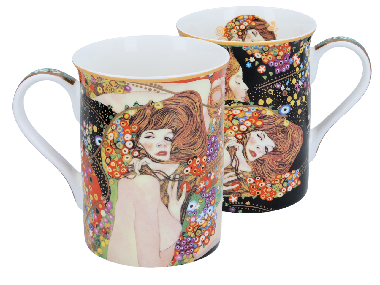 Kubek Classic New - G. Klimt, Węże wodne (CARMANI) - obrazek 2