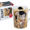Kubek Classic New - G. Klimt, Pocałunek (kremowe tło, CARMANI)