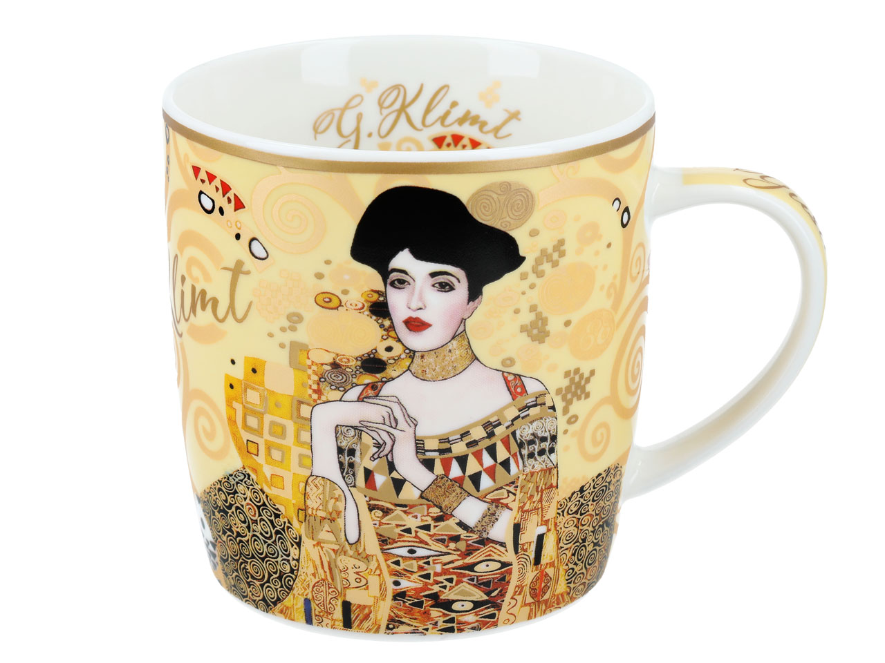 Kubek w puszce - G. Klimt, Adela, kremowe tło (CARMANI) - obrazek 2