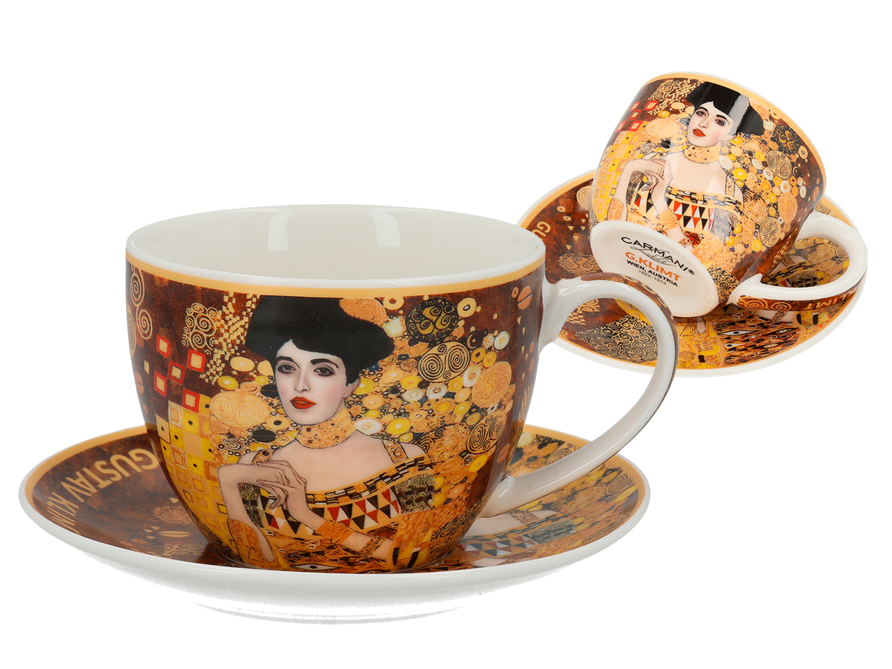 Filiżanka ze spodkiem - G. Klimt, Adela (CARMANI) - obrazek 2