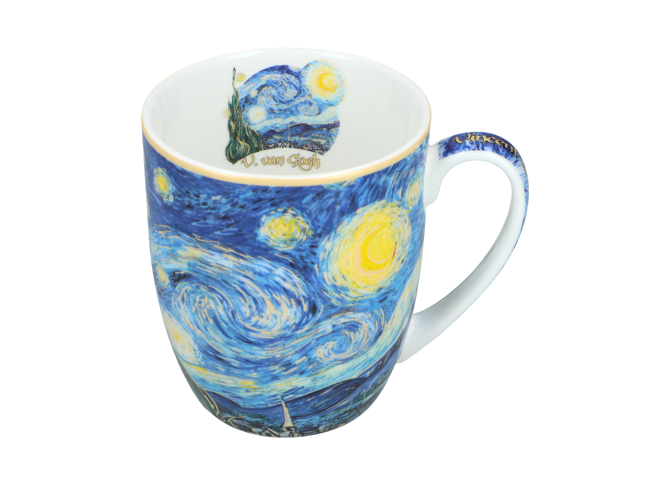 Kubek Camio - V. van Gogh, Gwiaździsta Noc (CARMANI) - obrazek 3