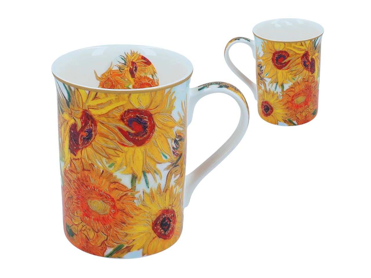 Kubek Classic New - V. van Gogh, Słoneczniki (CARMANI) - obrazek 2