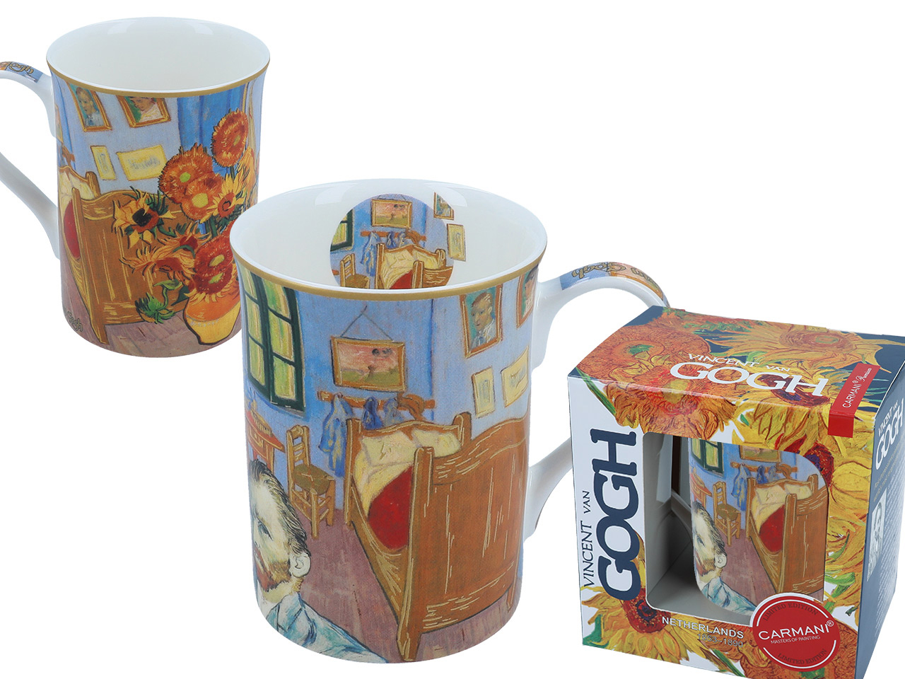 Kubek Classic New - V. van Gogh, Pokój w Arles (CARMANI)