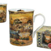 Kubek Classic New - V. van Gogh, Chaty kryte strzechą na wzgórzu (CARMANI)