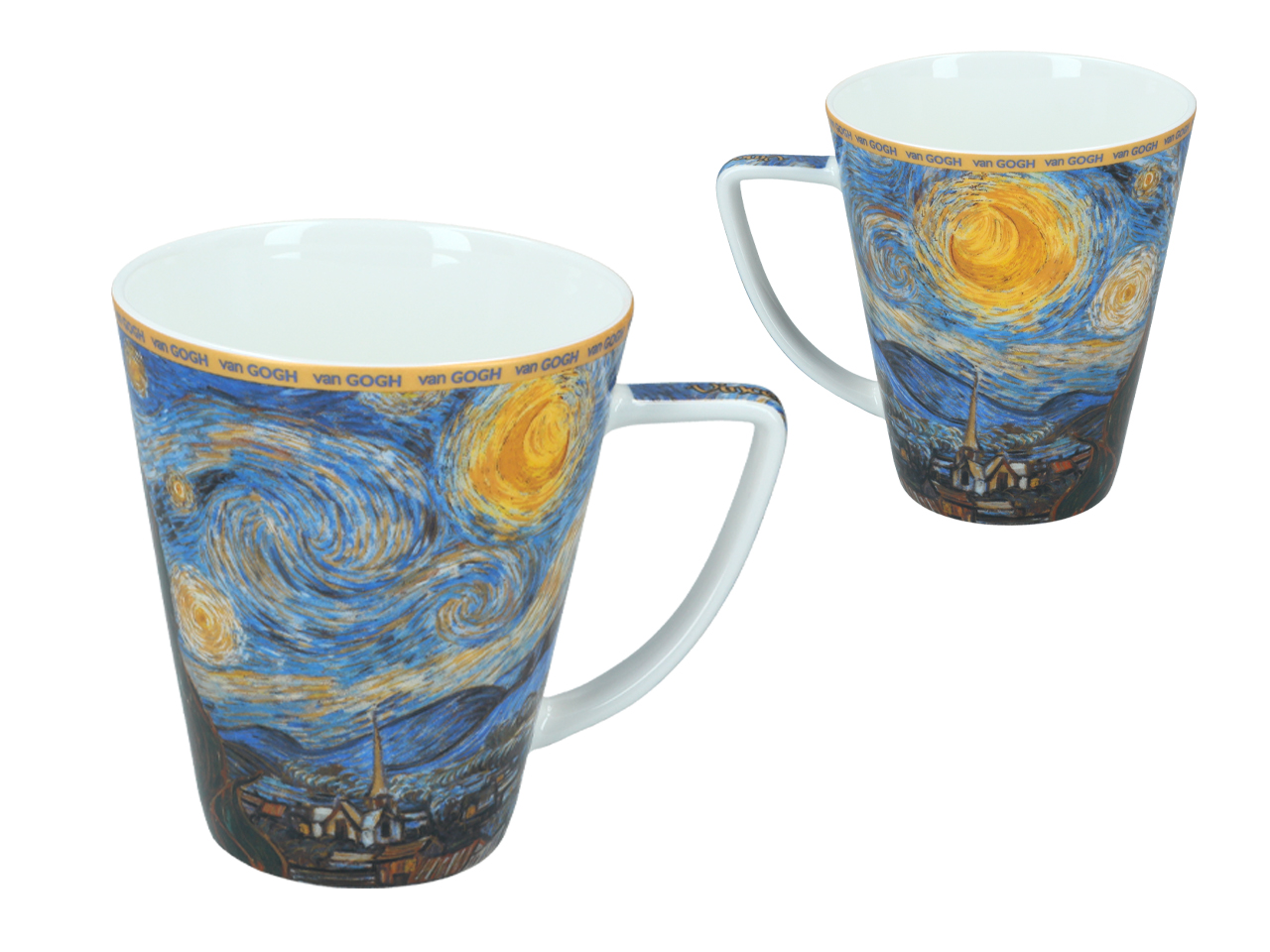 Kpl. filiżanka i kubek - V. van Gogh, Gwiaździsta Noc (CARMANI) - obrazek 3