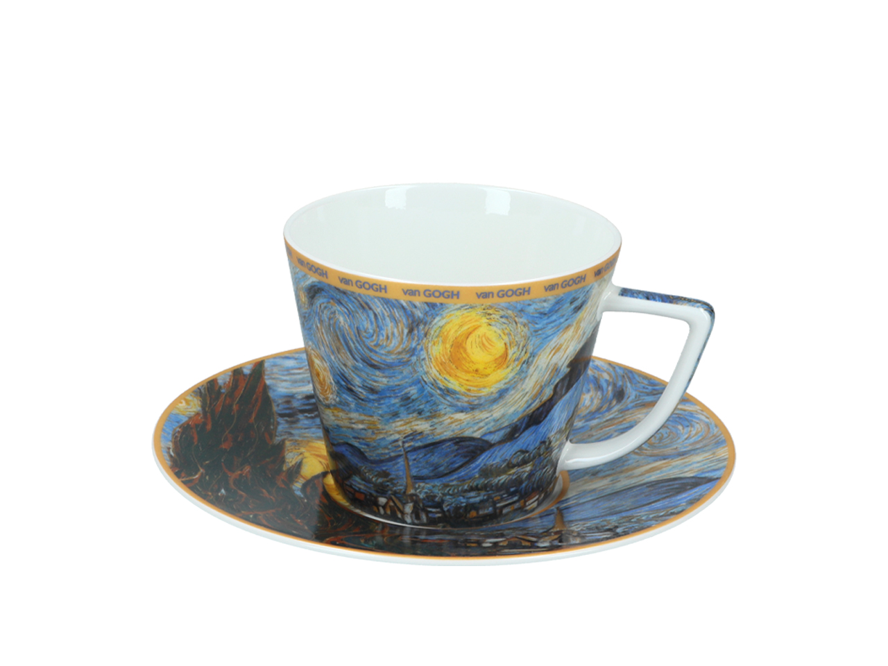 Kpl. filiżanka i kubek - V. van Gogh, Gwiaździsta Noc (CARMANI) - obrazek 4