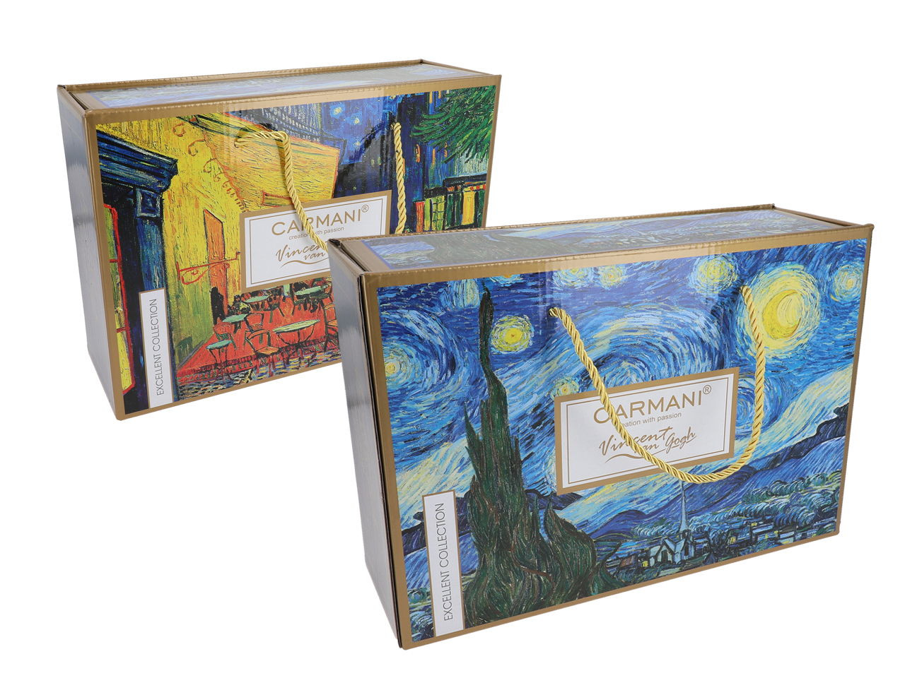 Kpl. 2 kubków - V. van Gogh, Taras kawiarni nocą i Gwiaździsta Noc (CARMANI) - obrazek 4