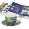 Filiżanka espresso ze spodkiem - V. van Gogh, Irysy (CARMANI)