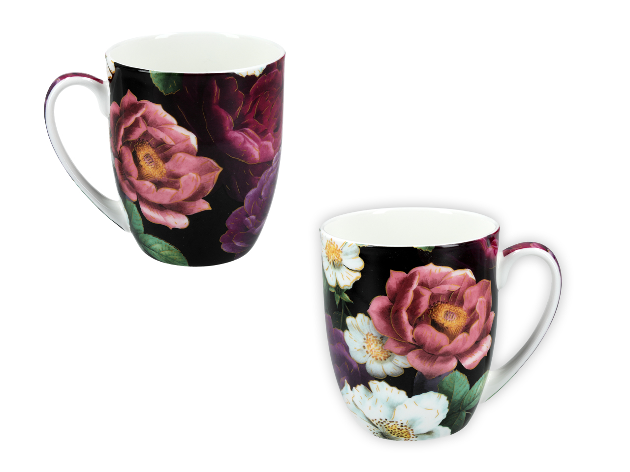 Kpl. 2 kubków - Floral story (CARMANI) - obrazek 4
