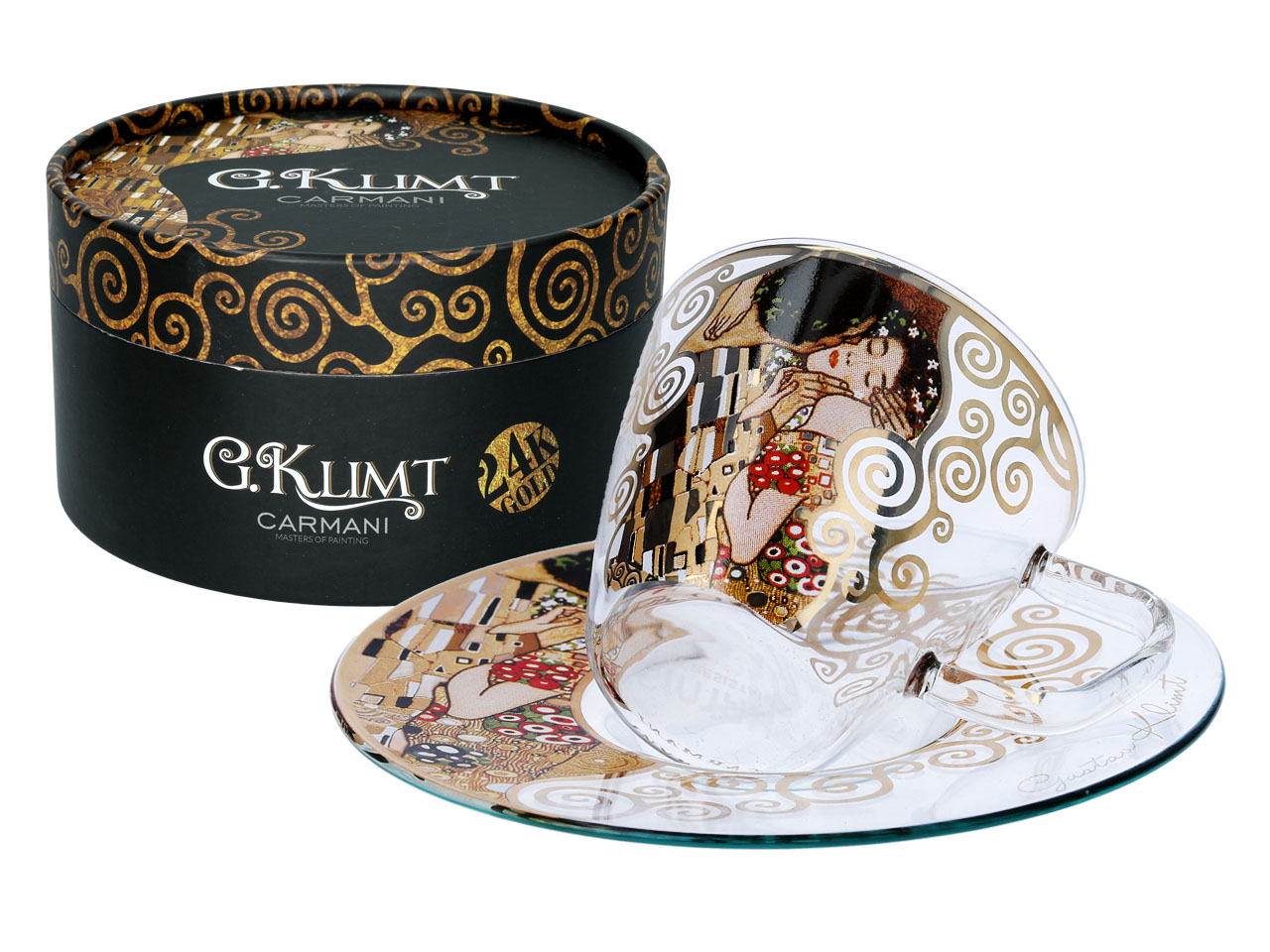 Filiżanka espresso - G. Klimt. Pocałunek (CARMANI) - obrazek 4