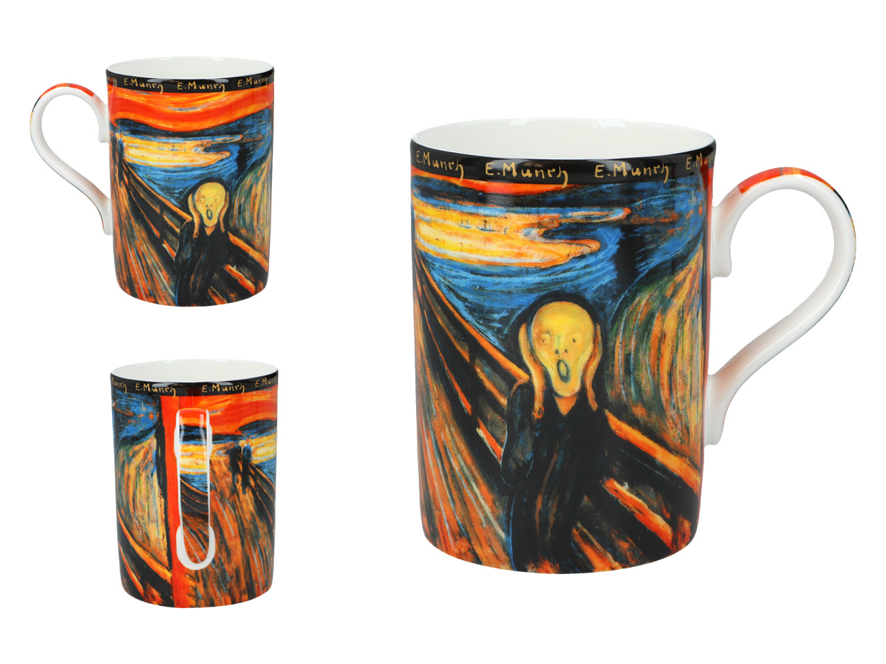 Kubek - E. Munch, Krzyk (CARMANI) - obrazek 2