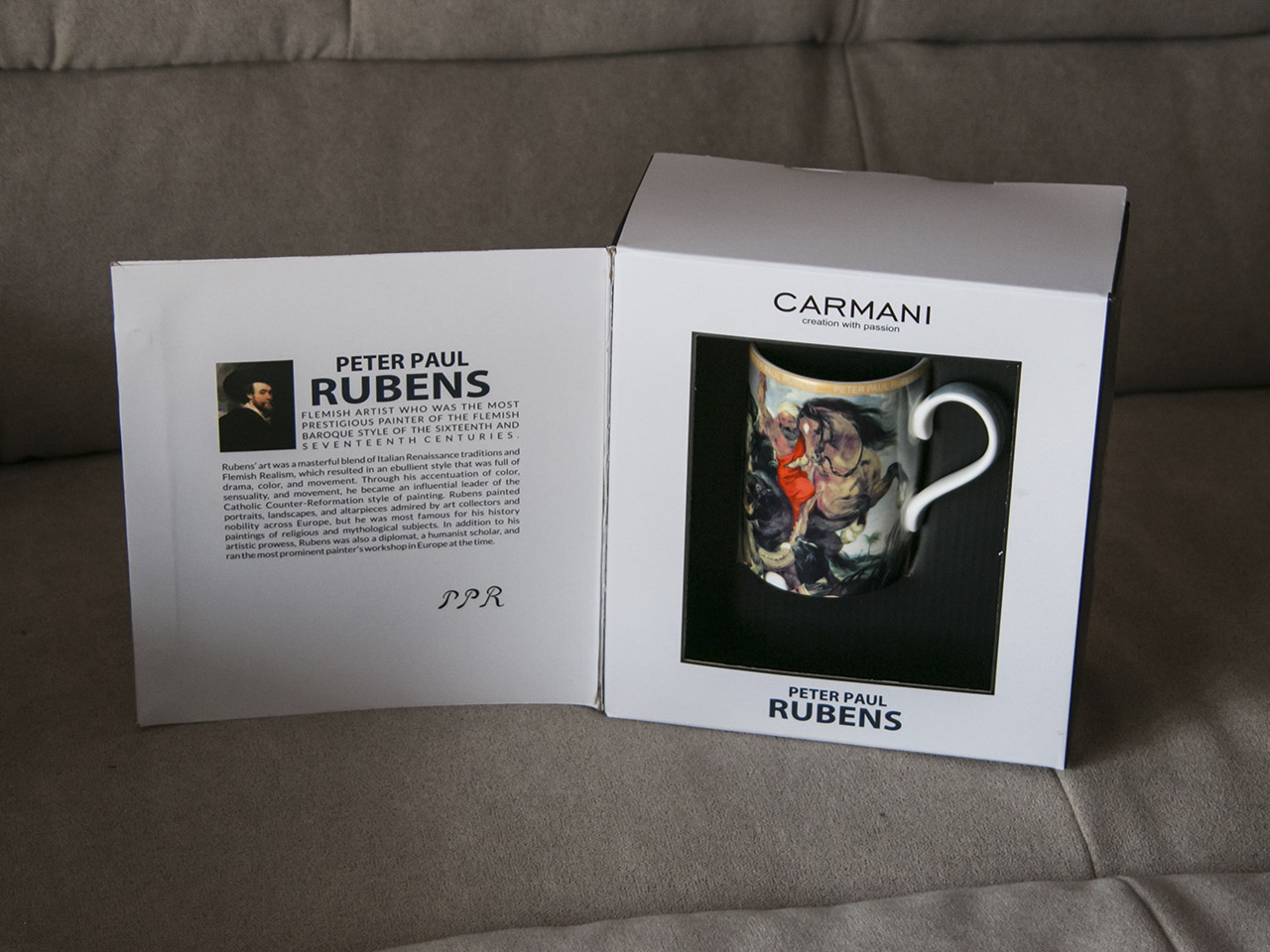 Kubek - P. P. Rubens, Polowanie na hipopotama i krokodyla (CARMANI) - obrazek 5